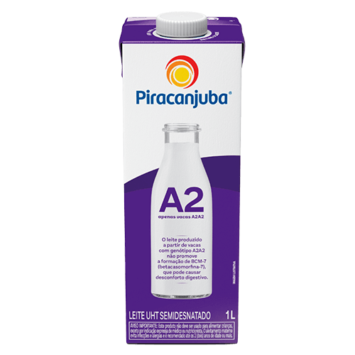 Leite Semidesnatado Piracanjuba A2 1L